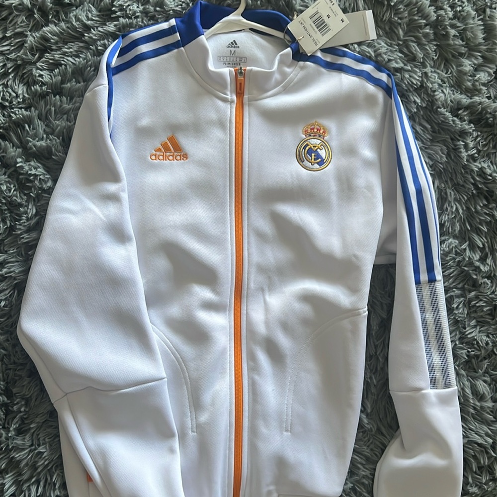 Authentic Adidas Real Madrid track Jacket